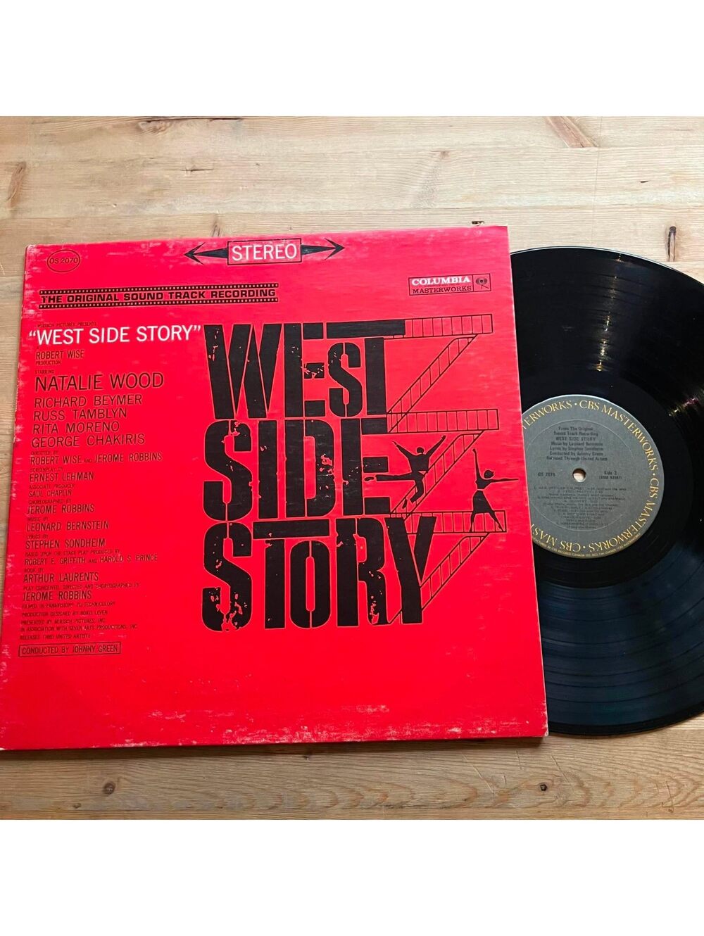 Various - West Side Story Original Soundtrack 33rpm VG+ VR23